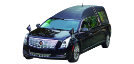 Modern hearse